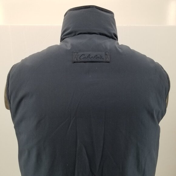 CABELAS PREMIER NORTHERN GOOSE DOWN VEST PUFFER Hunting VERY WARM MEN'S M - Picture 10 of 15